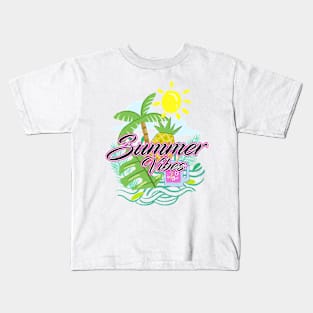 Summer Vibes Kids T-Shirt